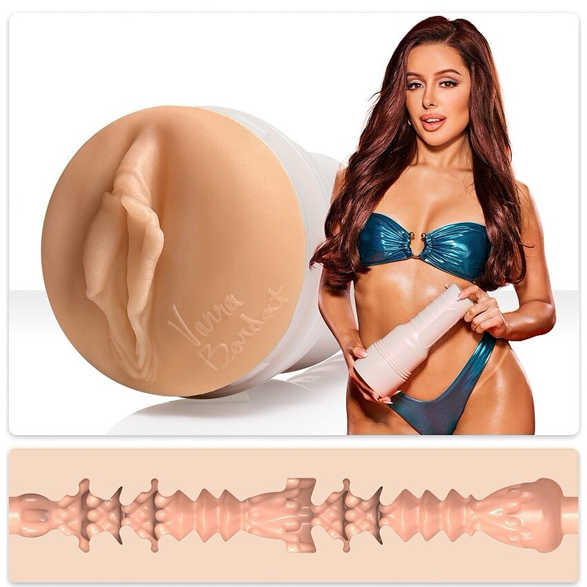 Fleshlight Vanna Bardot - Mufă Realistă, Compactă