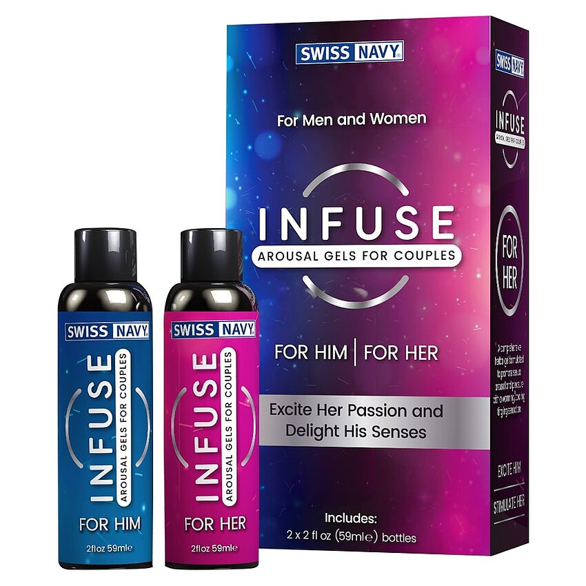 Set Stimulator 2 în 1 pentru El Și Ea 118 ml