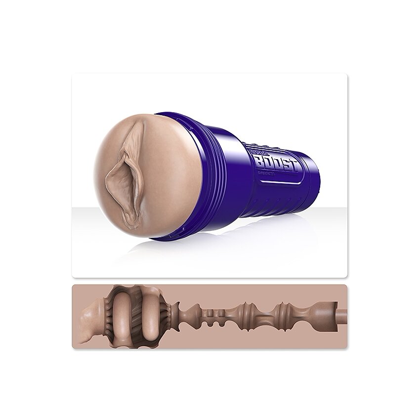 Fleshlight Boost Light Medium Natural Turbo Tech