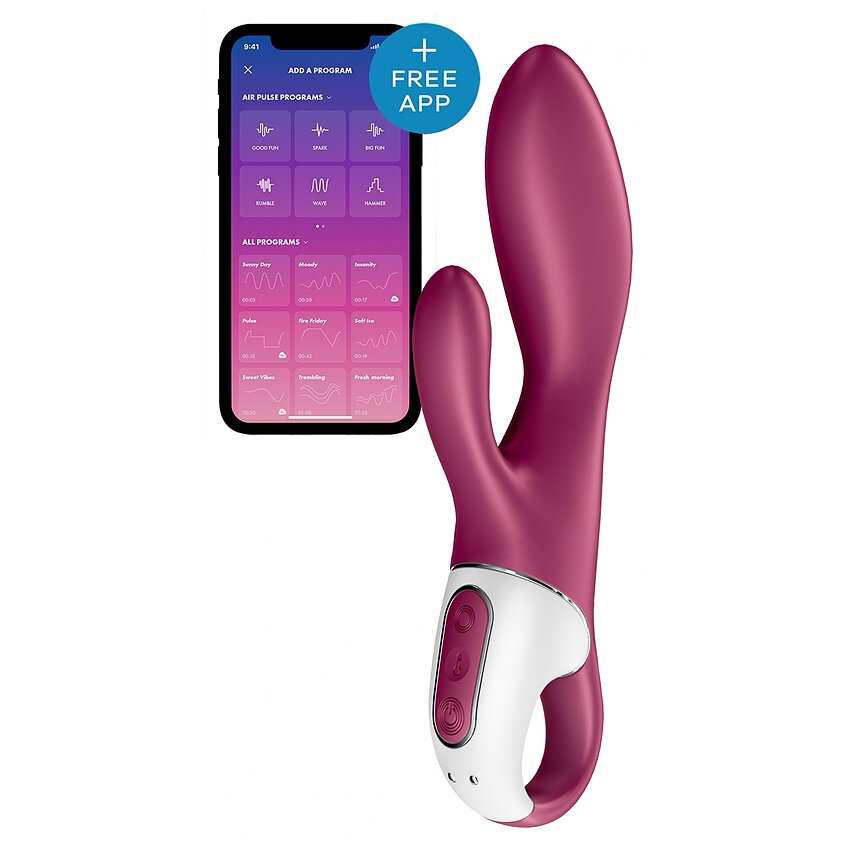 Vibrator Smart Cu Încălzire Heated Satisfyer Roșu