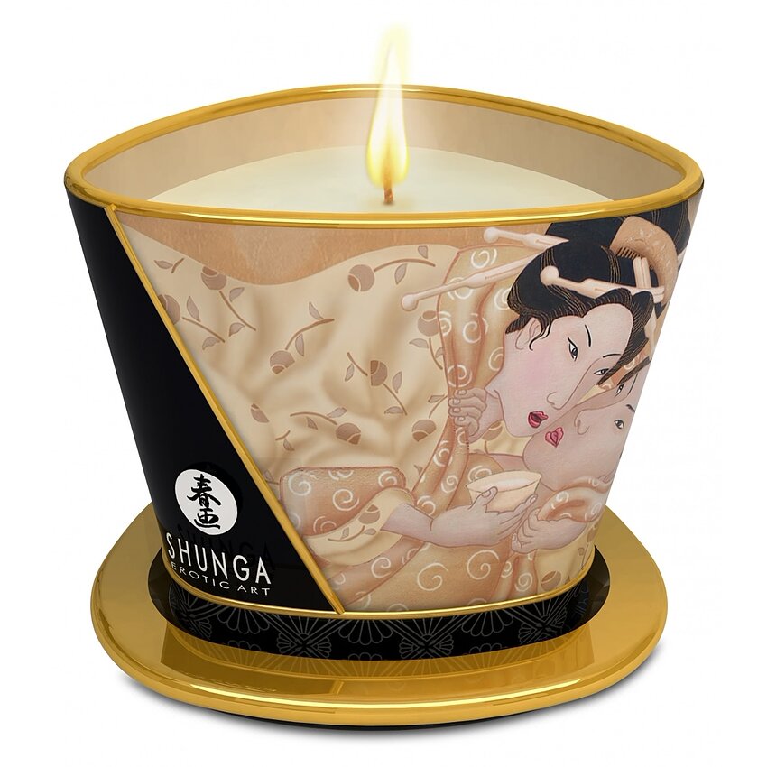Lumânare Masaj Shunga Vanilie 170g