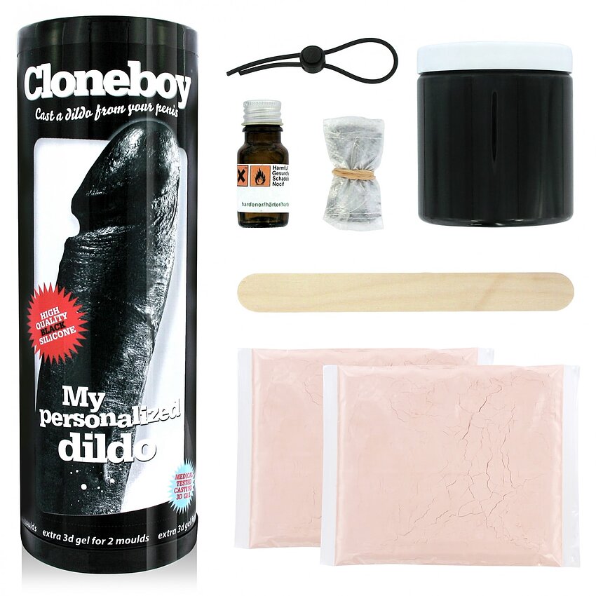 Kit Clonă Penis Cloneboy Negru
