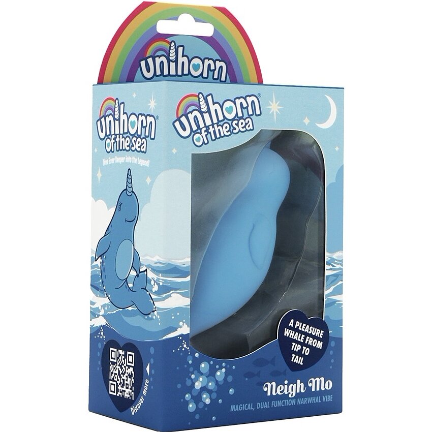 Unihorn Narwhal – Dublu Vibrator Clitoridian, 10 Moduri