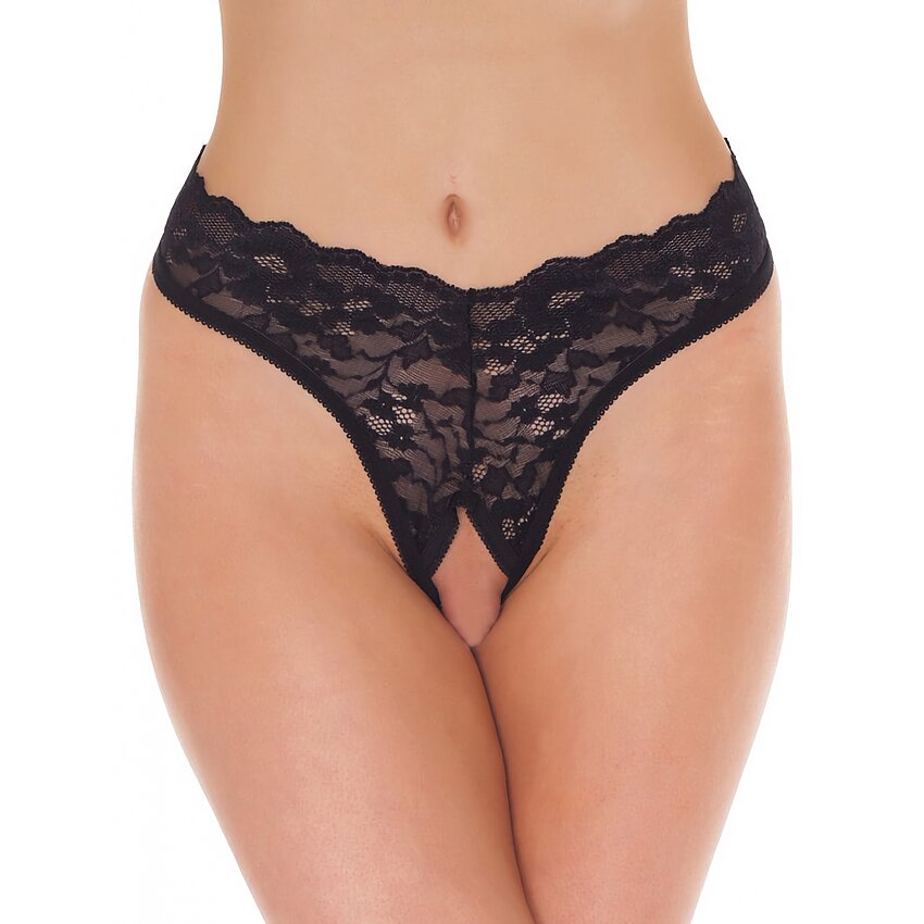 Chilot Amorable Open Lydia Negru S-L