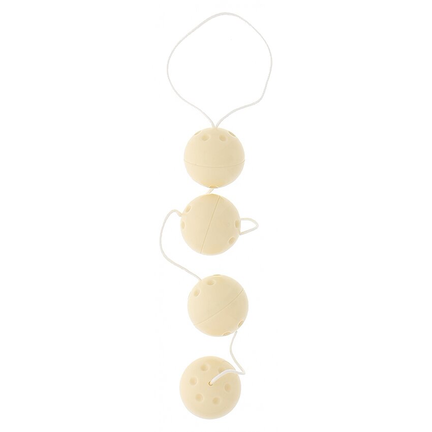 Bile Vaginale Cu Vibrații 4 Play Alb