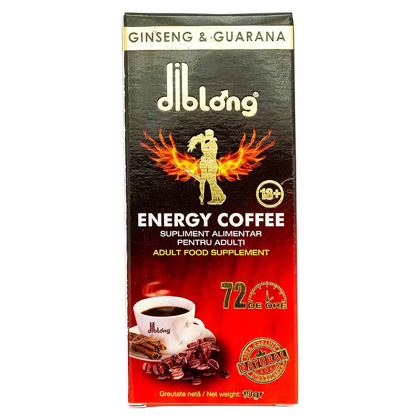 Cafea Afrodisiacă Cu Ginseng Și Guarana 10g