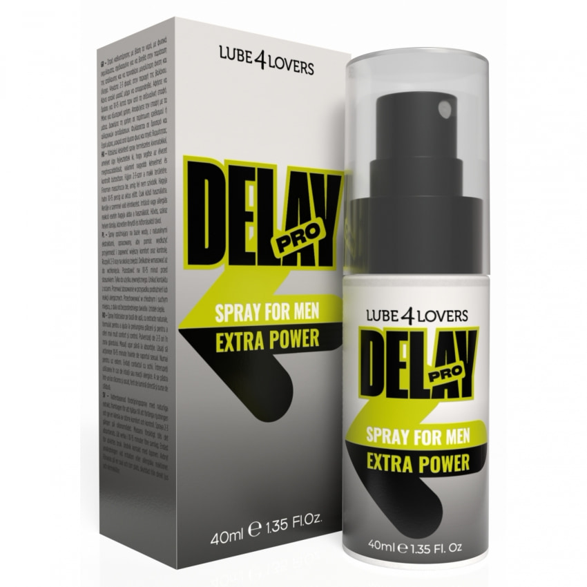 Delay Pro Spray Intim 40 ml — Control Discret și Durabil