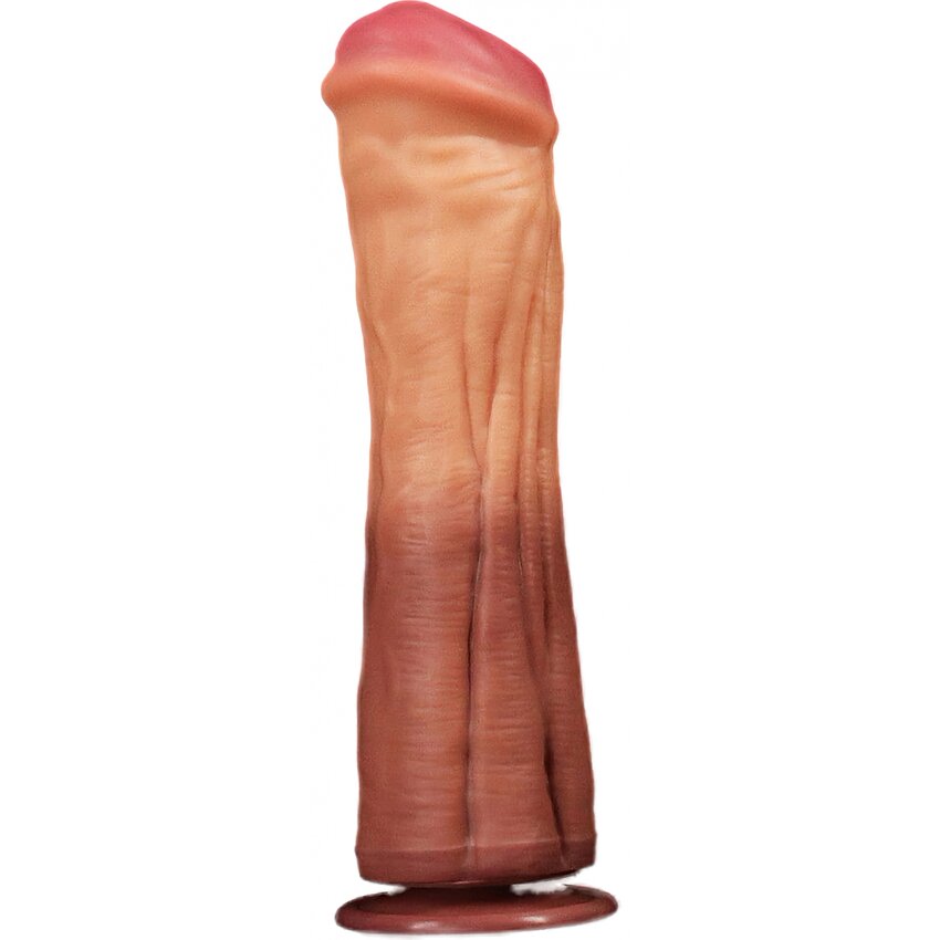 Dildo Dublu Strat Lovetoy 30 cm, Ventuză Puternică
