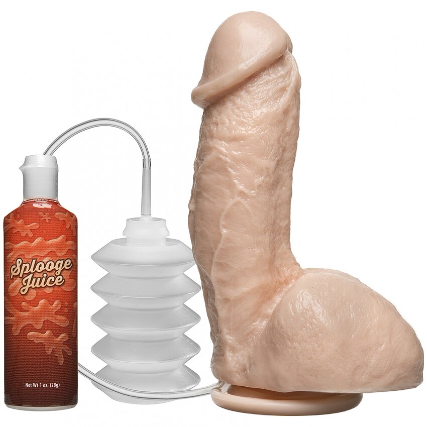 Dildo Realistic Cu Ventuză Și Ejaculare Squirting
