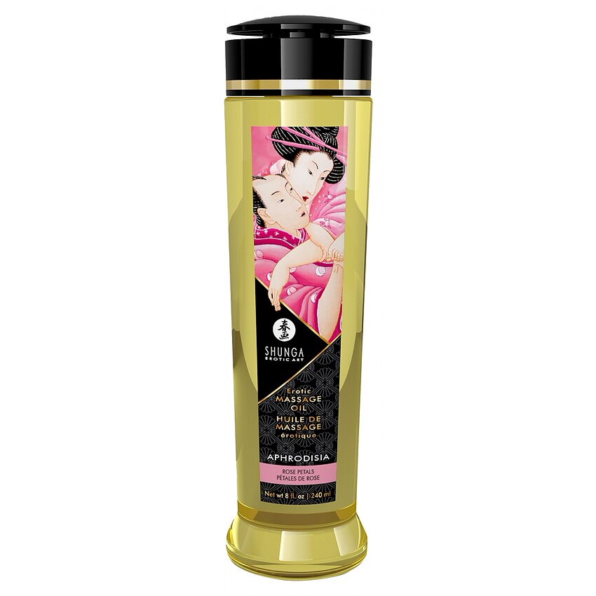 Ulei Masaj Shunga Aromă Trandafir 240ml