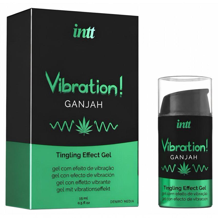 Gel Vibration Ganjah Airless Bottle 15ml