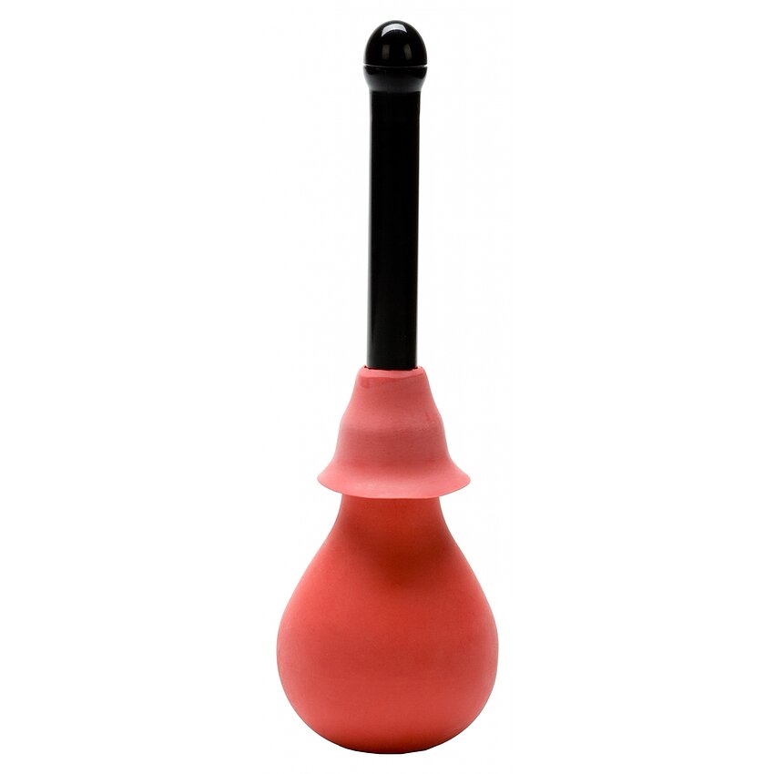 Irigator Anal Vulcanită Roșu