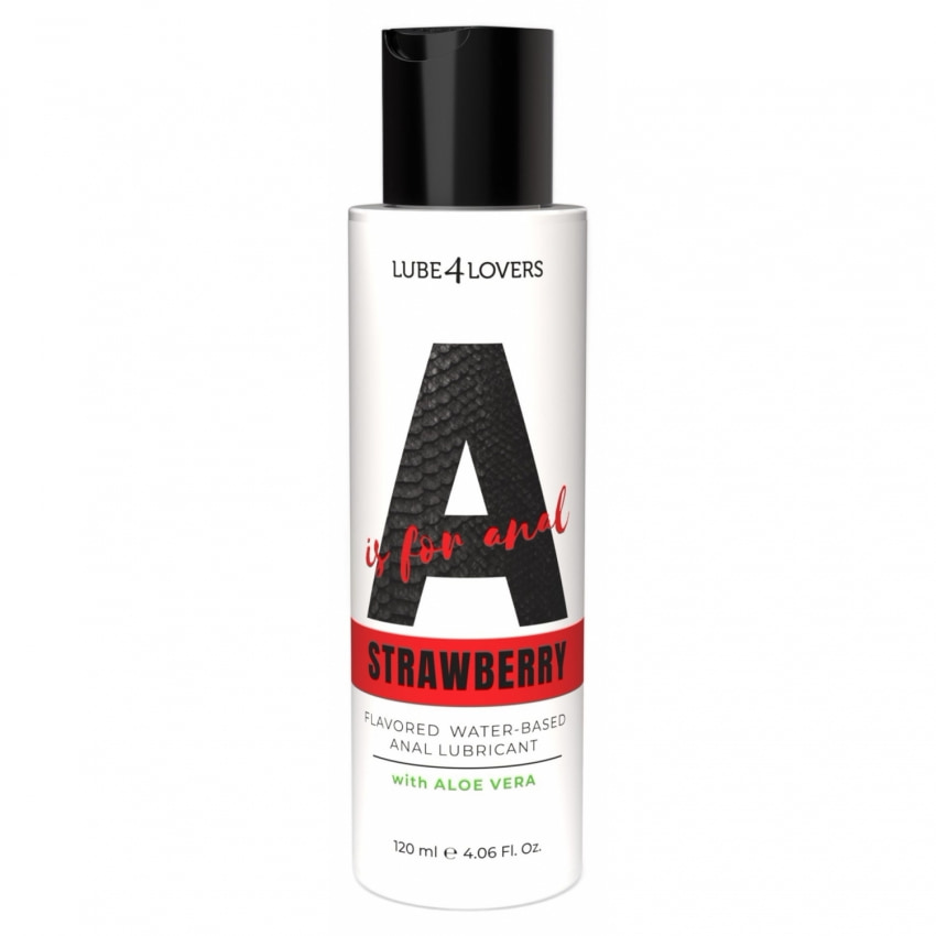 Lubrifiant Anal Căpșuni 120 ml Lube4lovers