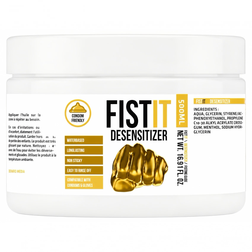 Lubrifiant Fist It Numbing 500 ml