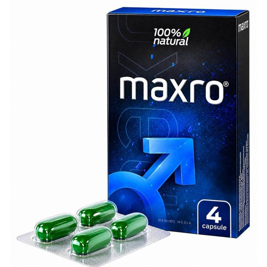 Supliment Pentru Potență, 4 capsule, Maxro