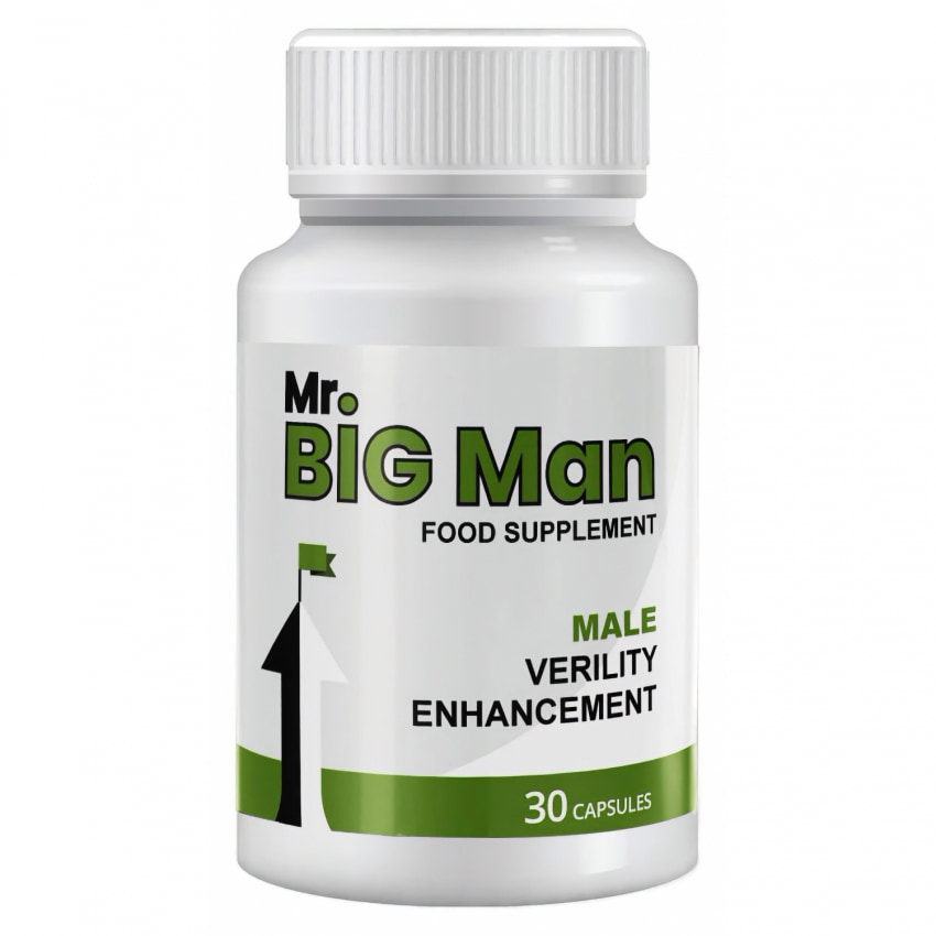 Pastile Virilitate Și Potență Mr Big Man 30 capsule