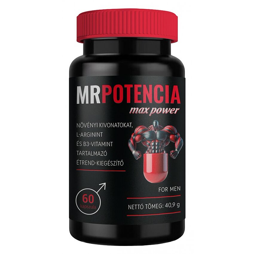Capsule Erecție MrPotencia Max Power 60capsule