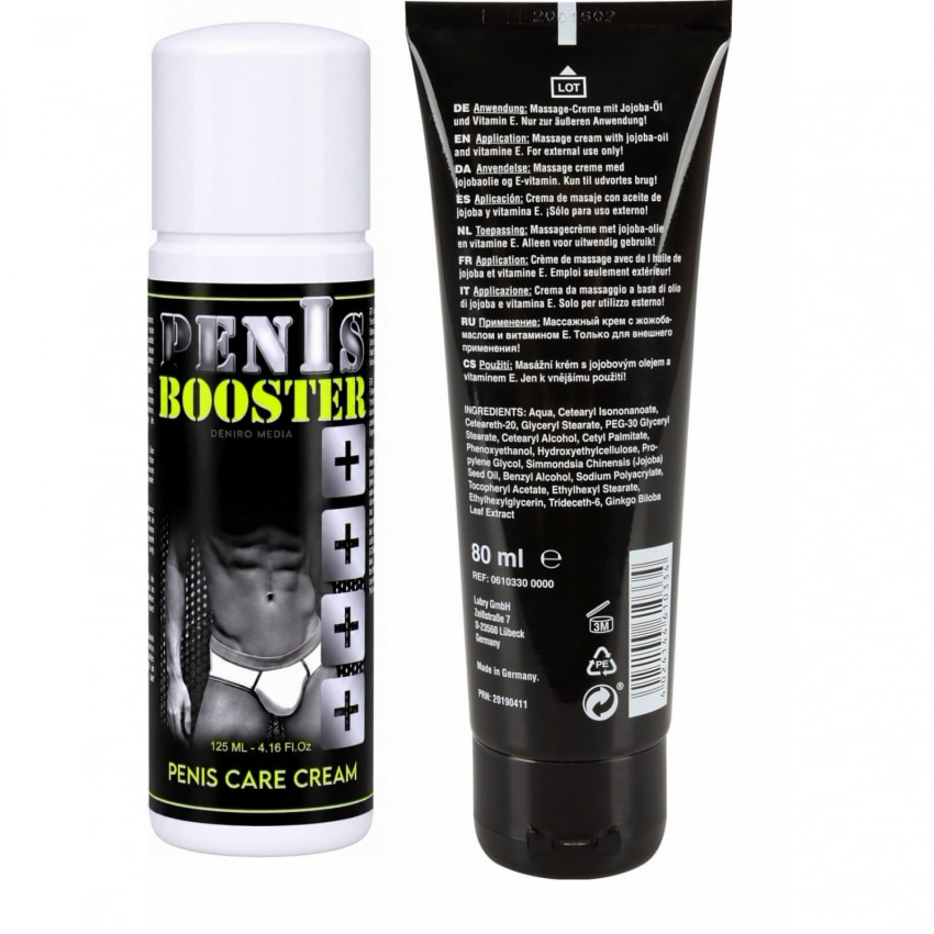 Pachet Cremă Erecție Penis XXL + Cremă Pentru Potență Penis Booster
