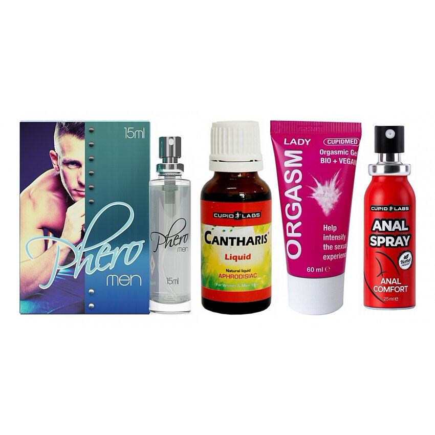 Pachet Explozie de Dorință: Kit Intensificare Intimă