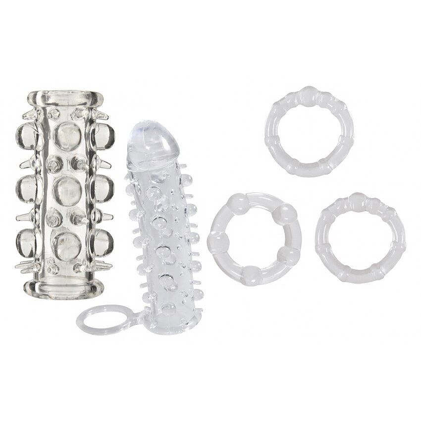 Pachet Intensify: Set Extensie și Inele pentru Plăcere