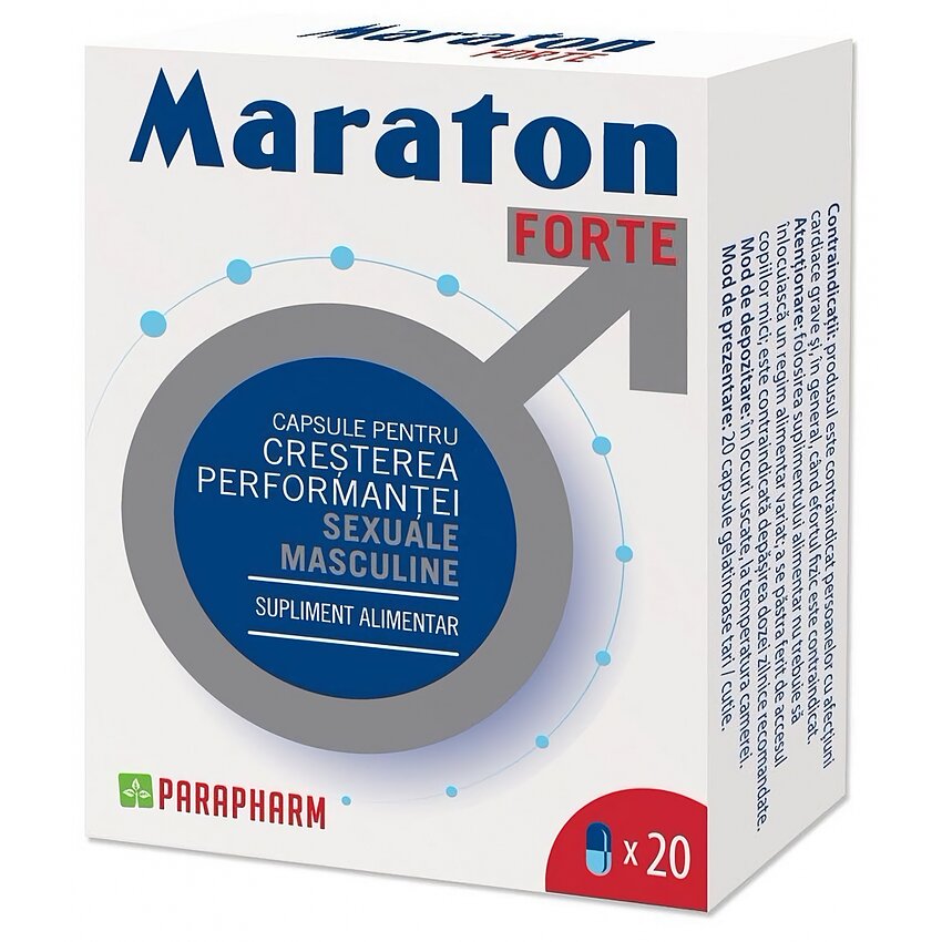 Pastile Potență Maraton Forte 20 capsule