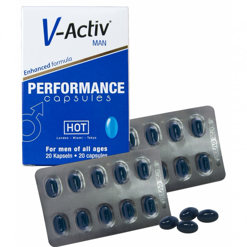 Pastile Potentă V-Activ Pentru Bărbați 20buc