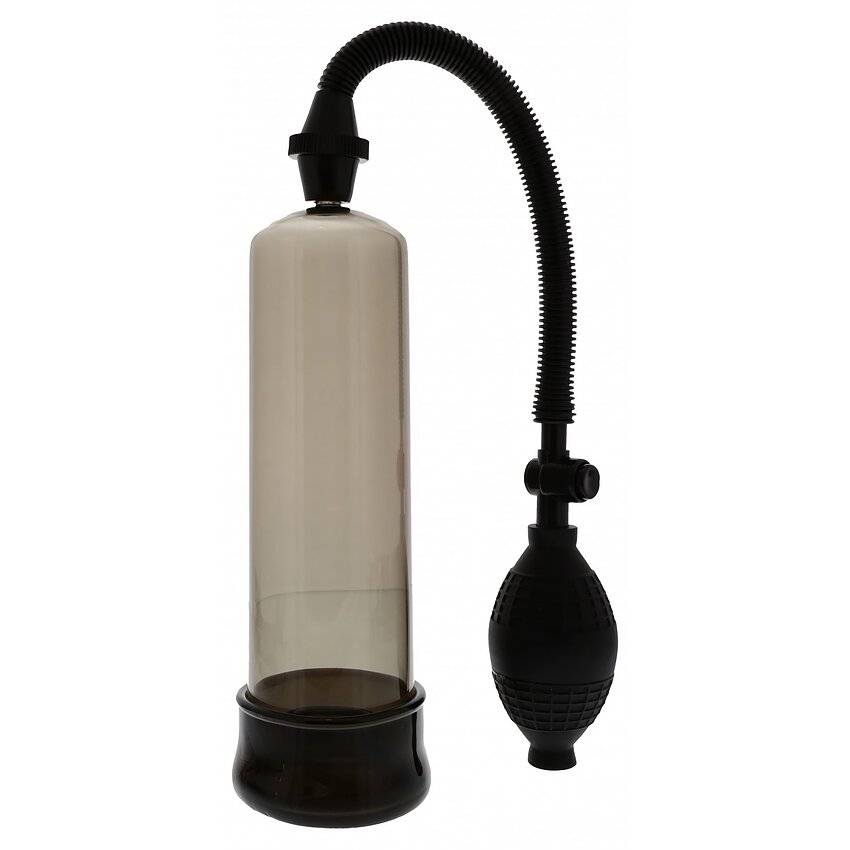 Pompă Penis PVC Și Latex Negru