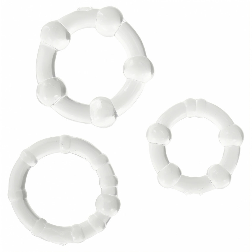 Set Inele Penis Stay Hard Transparent