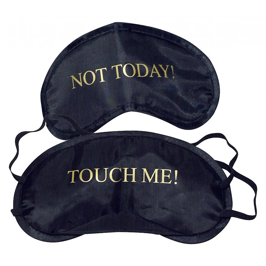 Mască Fetish Blindfold Negru