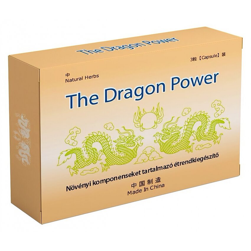 Dragon Power Pills 3 Capsule Maca, Ginseng, Rhodiola
