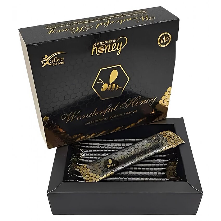 Tratament Potență Wonderful Miere Plic 12buc x 12g