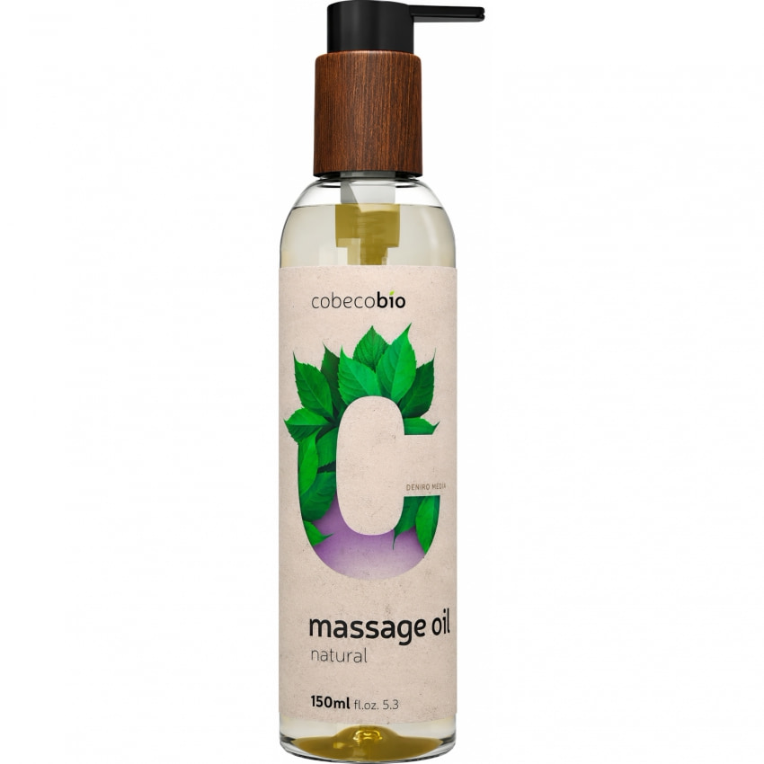 Ulei Natural De Masaj Cobeco Bio 150 ml, Hidratare Delicată
