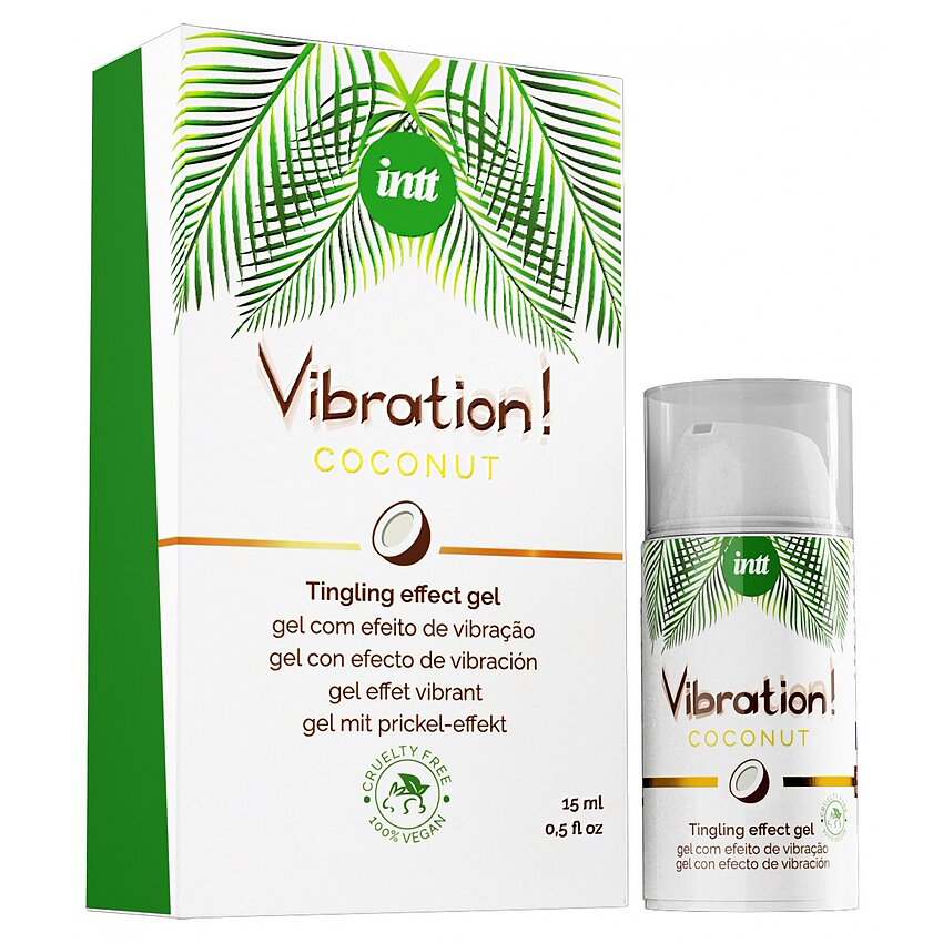 Gel Vibration Coconut Vegan Airless Bottle 15ml