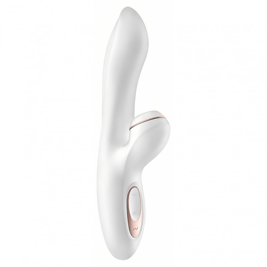 Vibrator Iepuraș Satisfyer Profesional Punctul G Alb