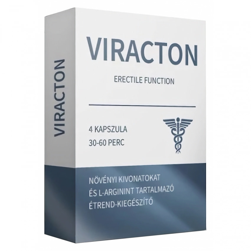 Viracton Pills — 4 Capsule Pentru Erecție și Vitalitate